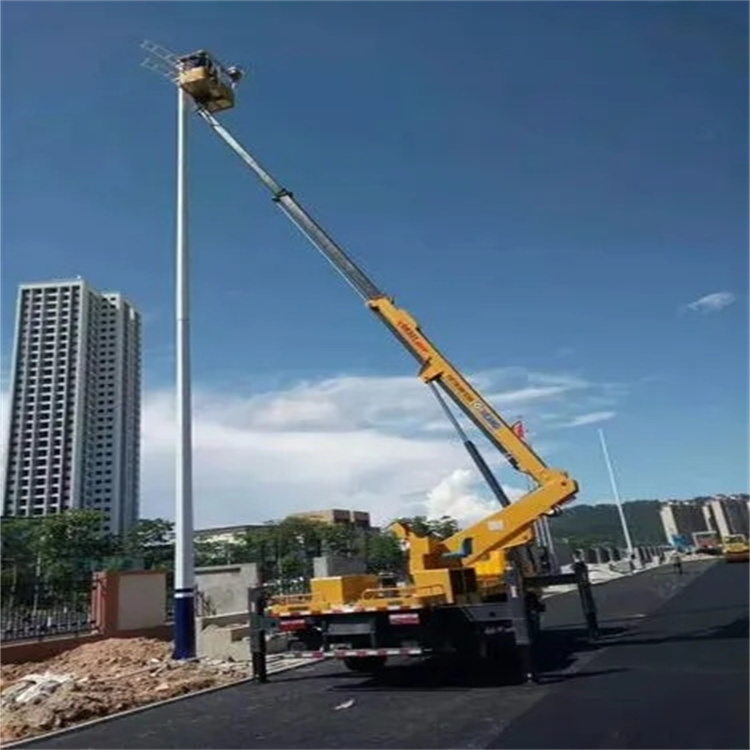 宜兴维修路灯的曲臂升降车出租